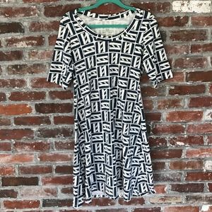 Mahi Gold Navy Cape Cod Dress